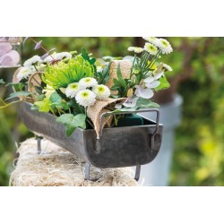 DECORATION MANGEOIR VASE EN ZINC 