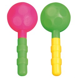 2 MARACAS COULEURS ASSORTIS 