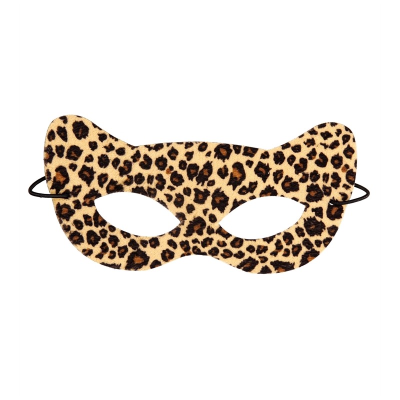 DEMI-MASQUE LEOPARD