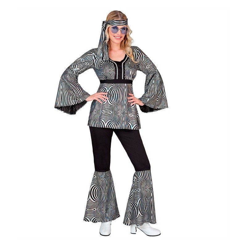 DEGUISEMENT FEMME 70'S FASHION TENUE ZEBRE TAILLE XS DEGUISEMENT FEMME 70'S FASHION TENUE ZEBRE TAILLE XS