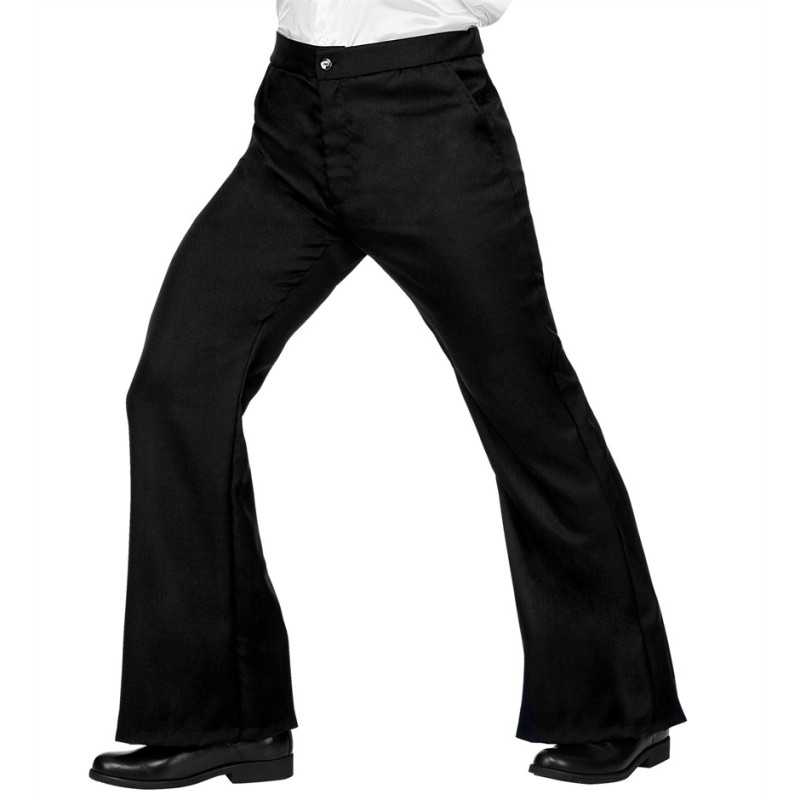 DEGUISEMENT PANTALON PAT DELEPHANT NOIR THE GROOVY 70'S TAILLE L-XL