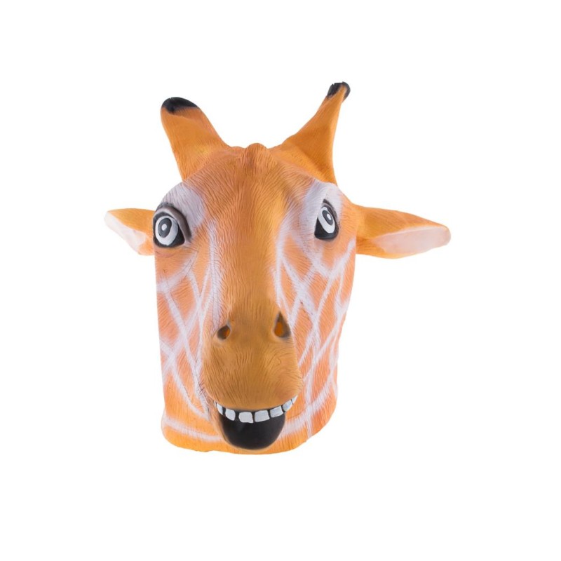 MASQUE LATEX DE GIRAFE 