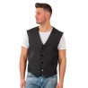 DEGUISEMENT GILET NOIR TAILLE 56-58