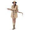 DEGUISEMENT FEMME SAFARI JULIA ROBE BEIGE TAILLE 36-38