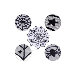 CENTRE DE TABLE TOILE D'ARAIGNEE 102CM DIAMETRE 