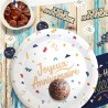 TRIO DE CONFETTIS MULTICOLORES JOYEUX ANNIVERSAIRE 