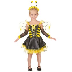 DEGUISEMENT ABEILLE FILLE ROBE FROU FROU TAILLE 2/4 ANS