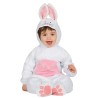 DEGUISEMENT LAPIN BLANC ET ROSE BEBE TAILLE 12-18 MOIS