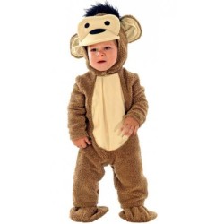 DEGUISEMENT BEBE SINGE PELUCHE TAILLE 1 AN