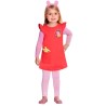 DEGUISEMENT FILLE ROBE PEPPA PIG TAILLE 4-6 ANS 