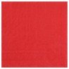 25 SERVIETTES PAPIER CRYSTAL ROUGE 33 X 33 CM