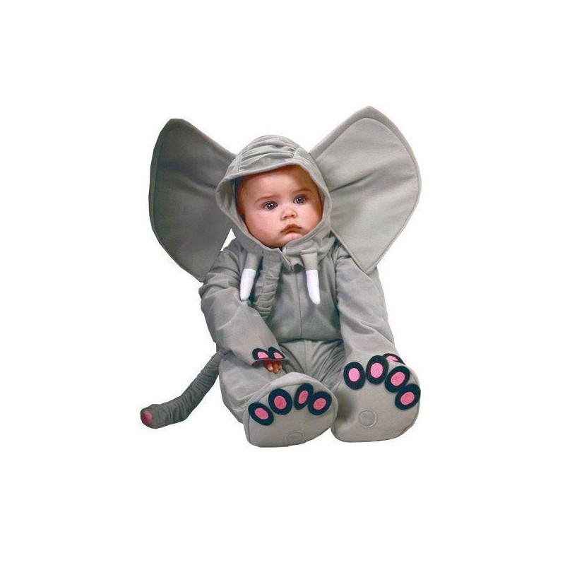 DEGUISEMENT BEBE ELEPHANT TAILLE 12-24 MOIS