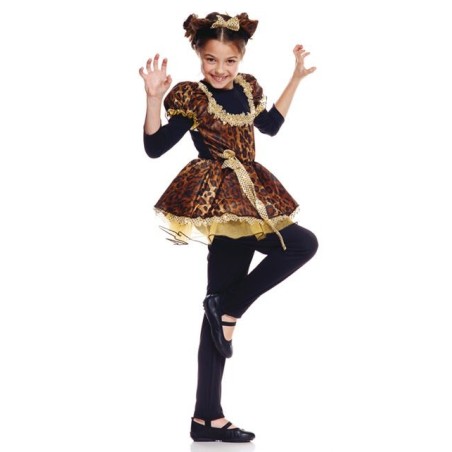 DEGUISEMENT ENFANT TIGRESSE TAILLE 9-11 ANS