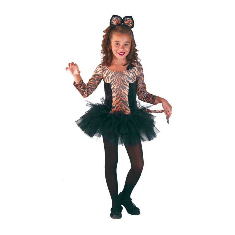 DEGUISEMENT TIGRESSE ROBE TUTU TAILLE 5-7 ANS DEGUISEMENT TIGRESSE ROBE TUTU TAILLE 5-7 ANS