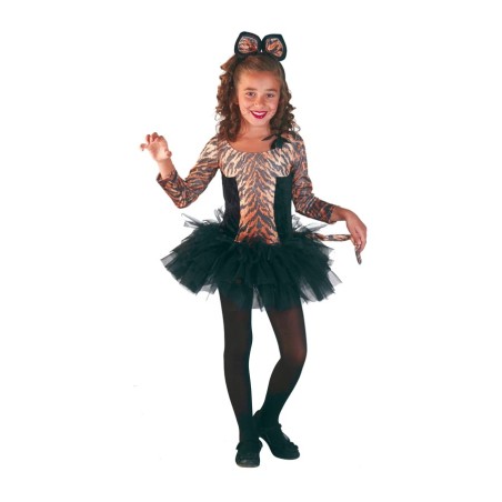 DEGUISEMENT TIGRESSE ROBE TUTU TAILLE 5-7 ANS