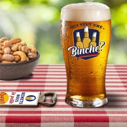 COFFRET A BIERE BINCHE CHOPE + DECAPSULEUR