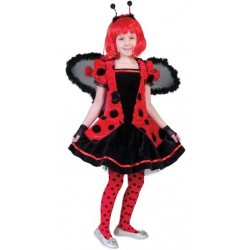 DEGUISEMENT ROBE COCCINELLE TAILLE 8 ANS OU 128