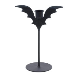 CHANDELIER METAL CHAUVE SOURIS NOIRE