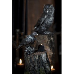 STATUE CORBEAU BRONZE 7CM X 15CM X 13CM