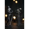 STATUETTE LADY AND MISTER CORBEAU SQUELETTE - 2 ASS 7CM X 6CM X 21CM