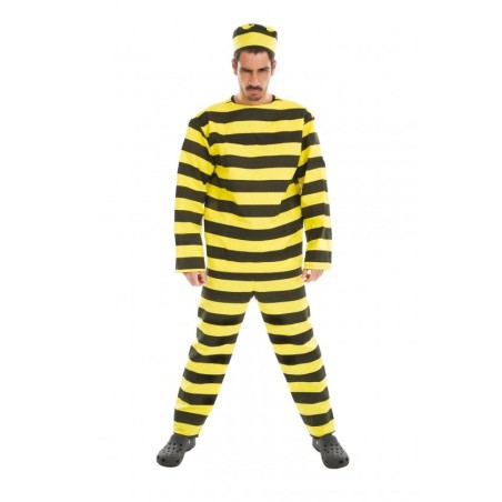DEGUISEMENT PRISONNIER DALTON TAILLE M