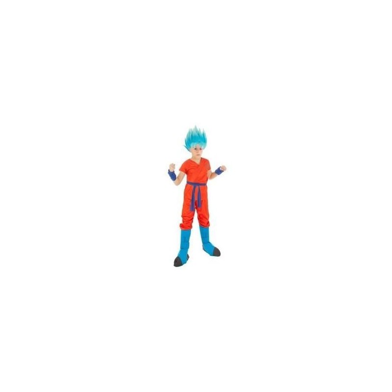 DEGUISEMENT GOKU SUPER SAIYAN TAILLE 128 CM 