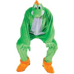 DEGUISEMENT YOSHI DANS MARIO KART SUPER DRAGON VERT TAILLE UNIQUE 