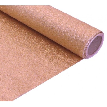 ROULEAU NAPPE PAILLETTES PREMIUM ROSE GOLD 120 CM X 3 M 