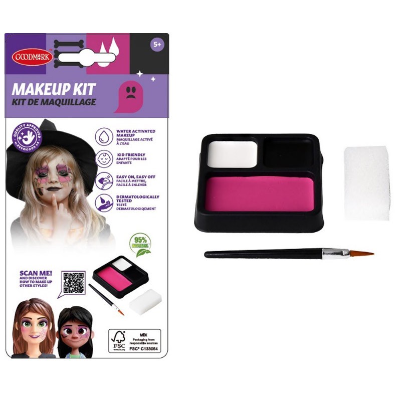 KIT MAQUILLAGE PETITE SORCIERE TOILE D'ARAIGNEE