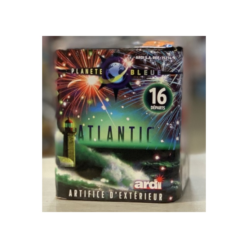 COMPACT FEU D'ARTIFICE 16 DEPARTS ATLANTIC 