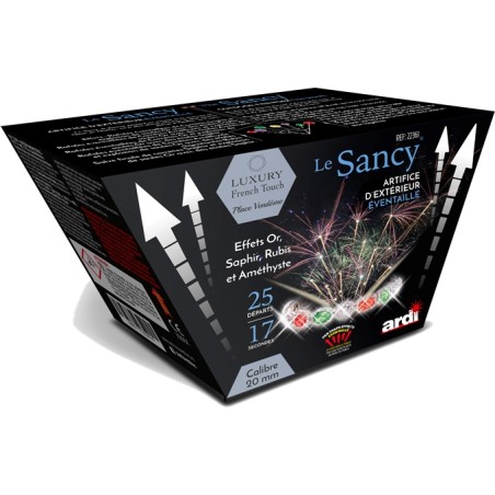 FEU D'ARTIFICE COMPACT LE SANCY