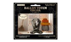 BALLON METALLIQUE HALLOWEEN TOTEM CERCUEIL