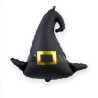 BALLON METALLIQUE  HALLOWEEN  CHAPEAU DE SORCIERE 60 CM 