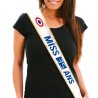 ECHARPE MISS ANNIVERSAIRE A PERSONNALISER