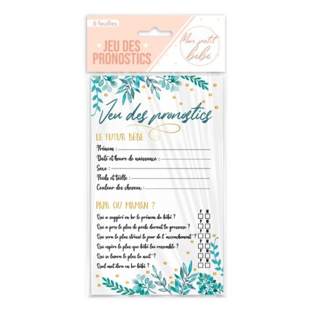 JEU DES PRONOSTICS FUTUR BEBE FILLE OU GARCON 