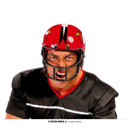 CASQUE FOOTBALL AMERICAIN ROUGE 