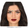 BIJOUX OU STRASS DE VISAGE ETOILES MULTICOLORES