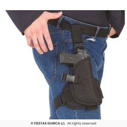 CEINTURE + HOLSTER DE JAMBE + PISTOLET SWAT OU POLICIER