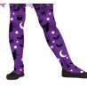 COLLANT SORCIERE FILLE 3-6 ANS VIOLET IMPRIMES