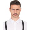 MOUSTACHE GANGSTER NOIRE ANNEES 20