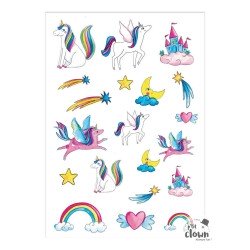TATOUAGE ENFANT LICORNE