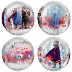 BALLON METALLIQUE ORBZ REINE DES NEIGES 2 38 CM