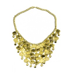 COLLIER CHAINE PIECES D'OR MILLE ET UNE NUIT