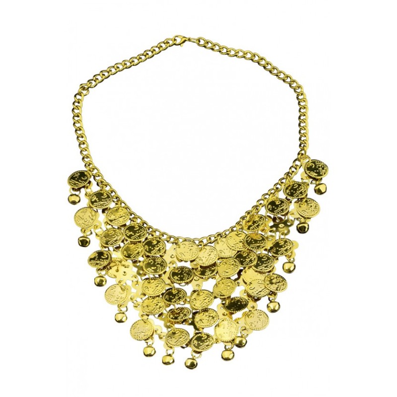 COLLIER CHAINE PIECES D'OR MILLE ET UNE NUIT