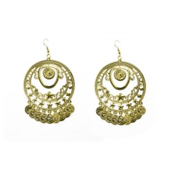 BOUCLES D'OREILLES PIECES D'OR MILLE ET UNE NUIT