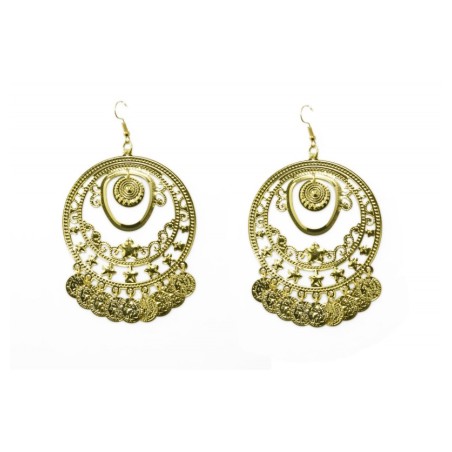 BOUCLES D'OREILLES PIECES D'OR MILLE ET UNE NUIT