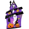 BALLON METALLIQUE  MAISON HANTEE HALLOWEEN 81 CM