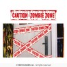 BANDEROLE RUBALISE HALLOWEEN " CAUTION "