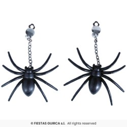 COLLIER ARAIGNEE + BOUCLES D'OREILLES ARAIGNEES