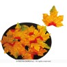 DECORATION AUTOMNE 24 FEUILLES ERABLE ORANGE 9-10 CM DECORATION AUTOMNE 24 FEUILLES ERABLE ORANGE 9-10 CM